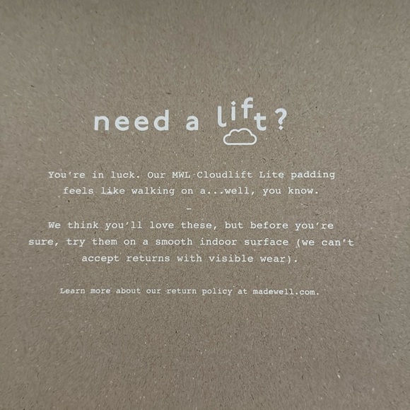 Brand New in Box. Madewell Cloud fit Strappy Lugsole Sandals - Picture 6 of 7